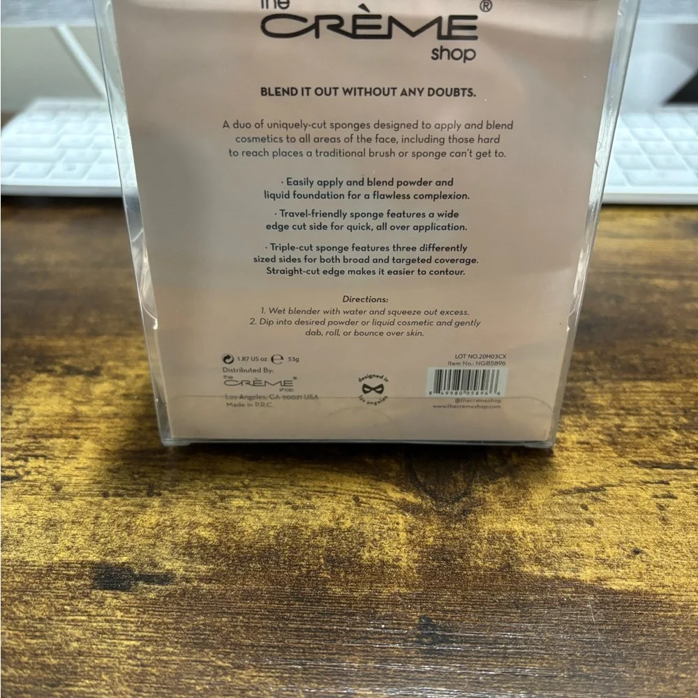 The Crème Shop Next Gen Blender Set - Cream and Green